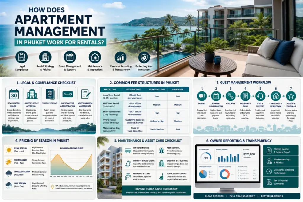 How Does Apartment Management in Phuket Work for Rentals?