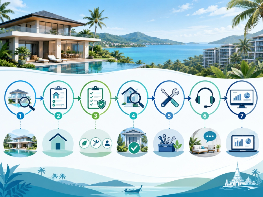 Phuket property management process

