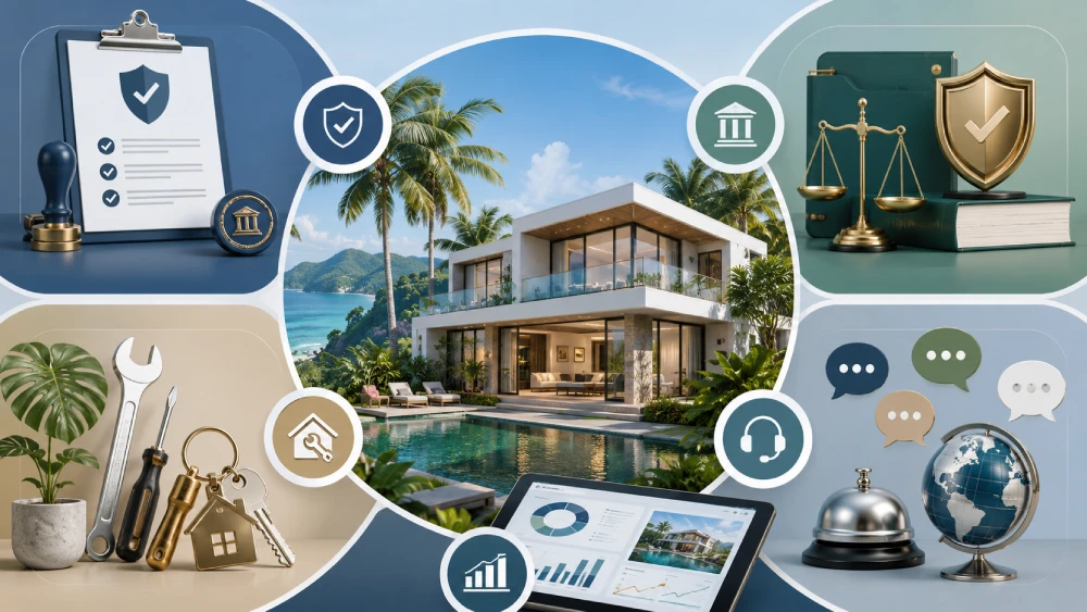 Good Phuket property manager core standards

