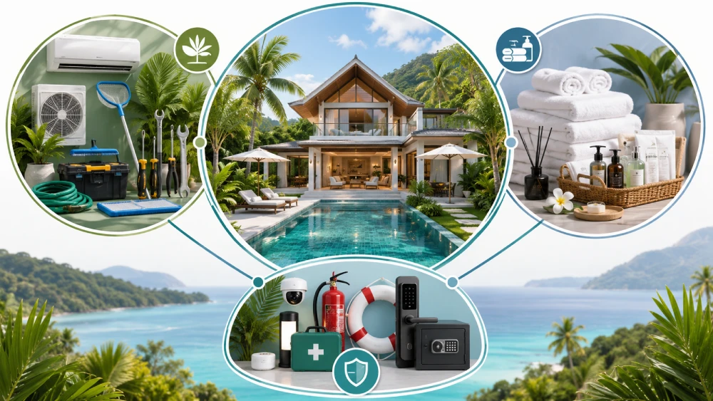 What Is Guest Ready Villa Preparation in Phuket