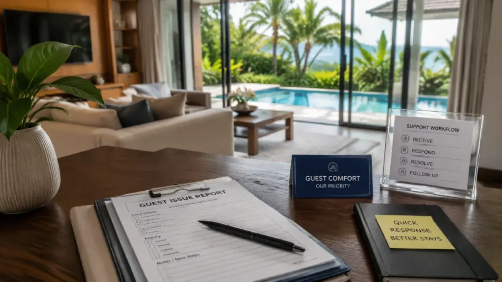 Airbnb Guest Issue Management During a Stay in Phuket
