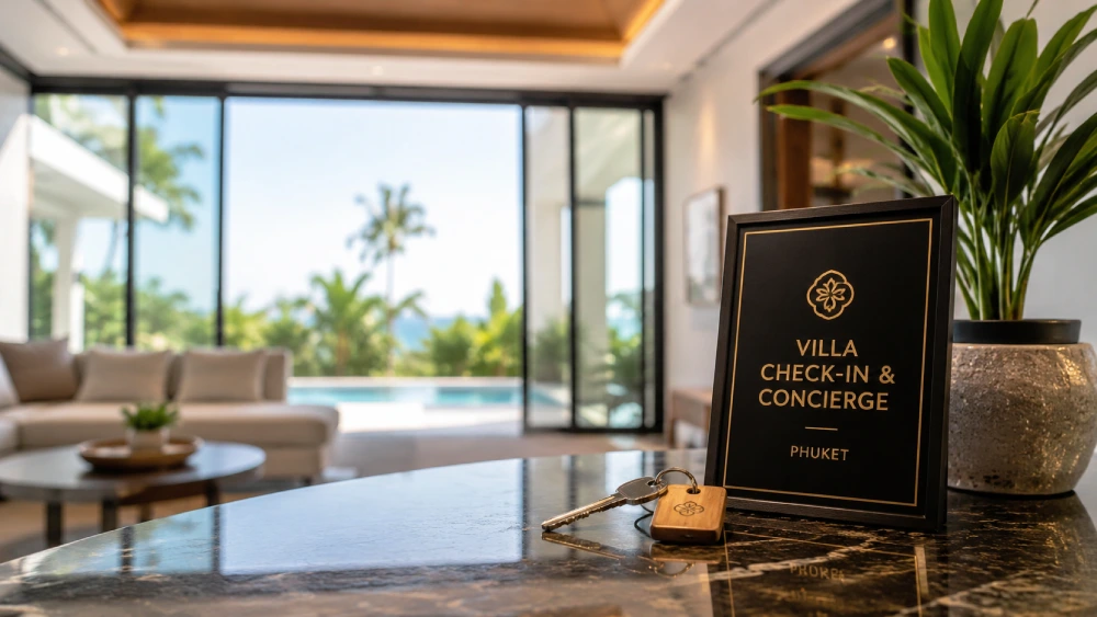 Centralized Phuket villa guest workflow