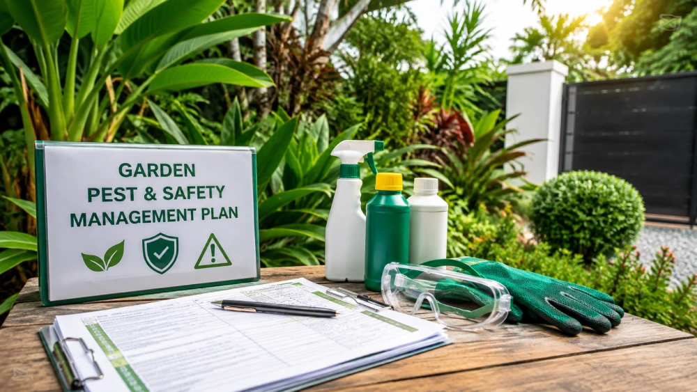 Termite and rodent garden risk inspection in Phuket