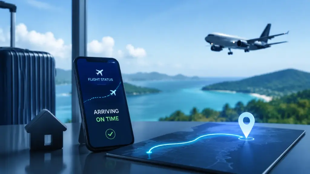 Guest Arrival And Flight Tracking Management