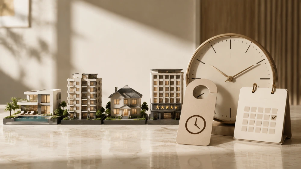 Late Checkout Scheduling by Property Type