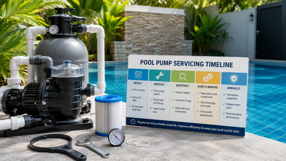 Pool Pump Servicing in Phuket: Service Timeline