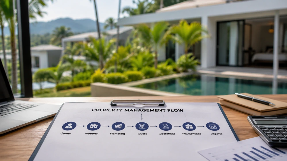 Phuket rental income and expense reporting flow