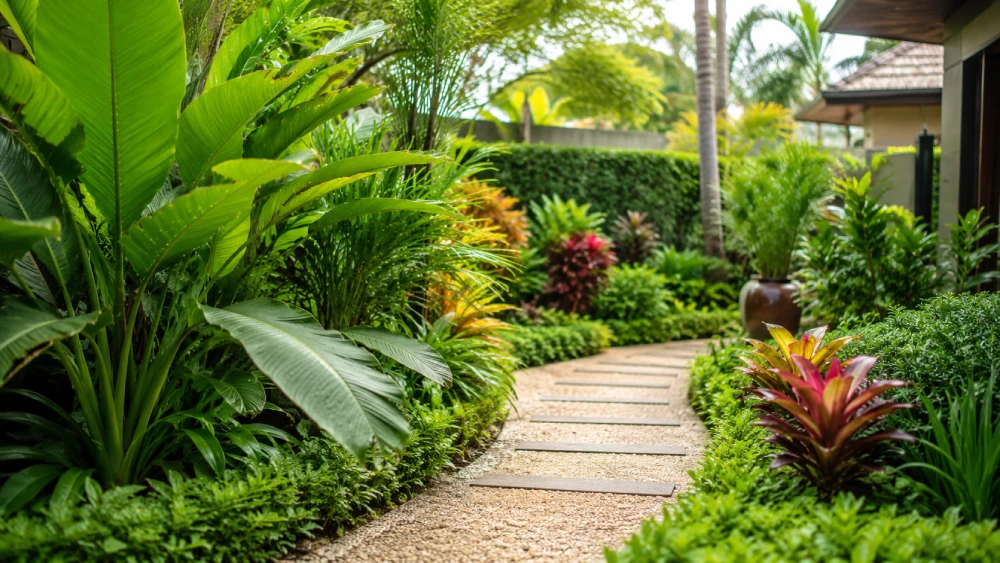 Tropical Garden Growth Management by Property