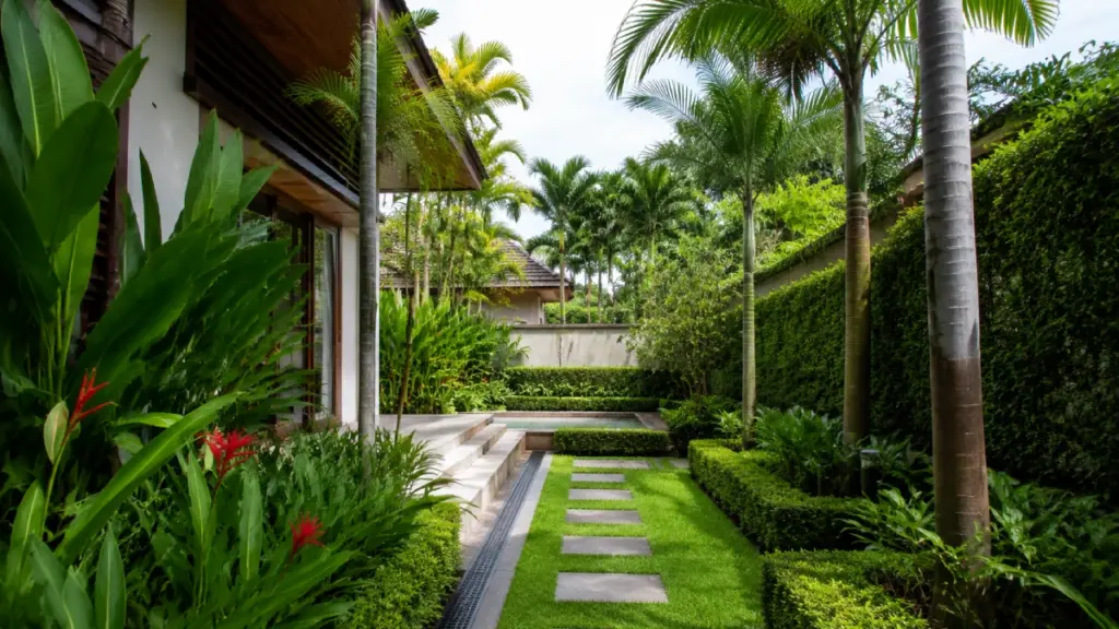 Tropical Garden Growth Management in Phuket
