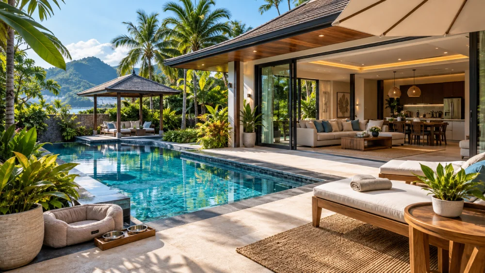 Pet-friendly vacation rental housekeeping in Phuket