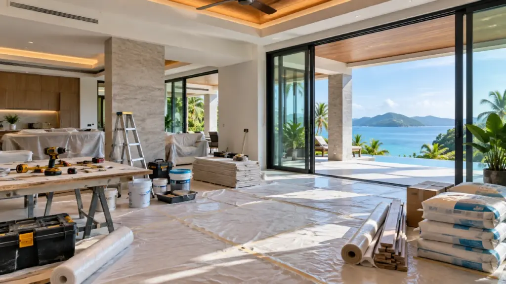 How Does Villa Renovation Management Work In Phuket?