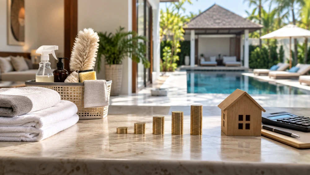 Villa maid cost models in Phuket