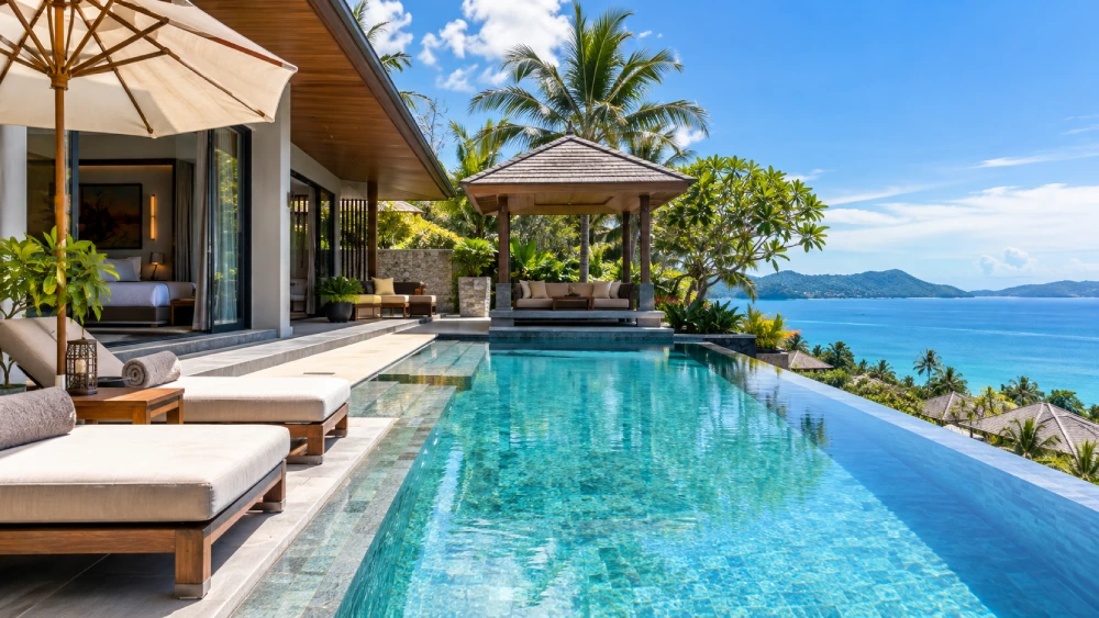 Luxury private pool villa booking in Phuket
