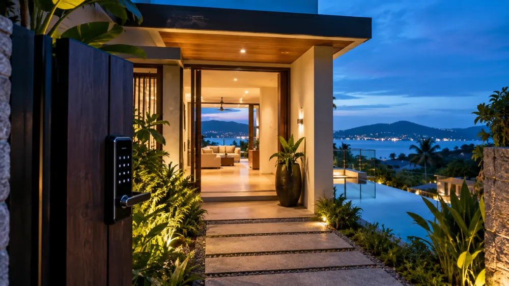 Comparison of 24-hour check-in terms for Phuket accommodation.