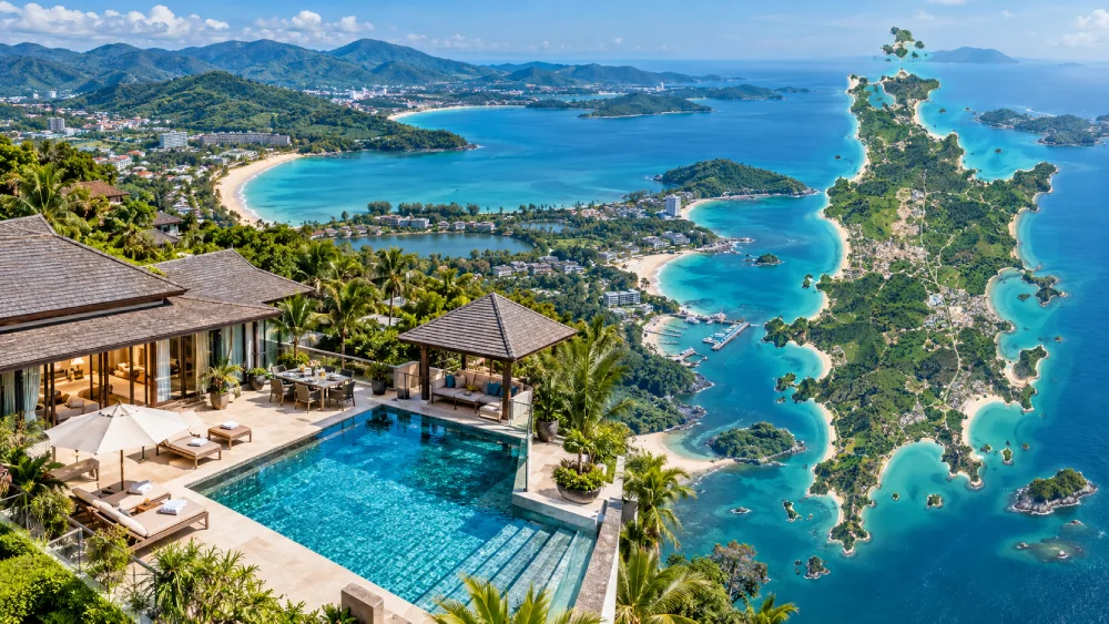 Holiday villa pool maintenance support in Phuket