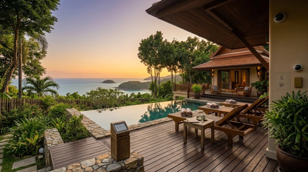 Private pool villa