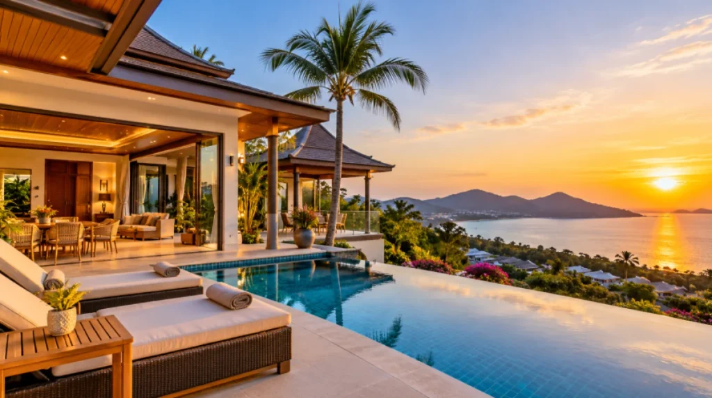 Family villa rental