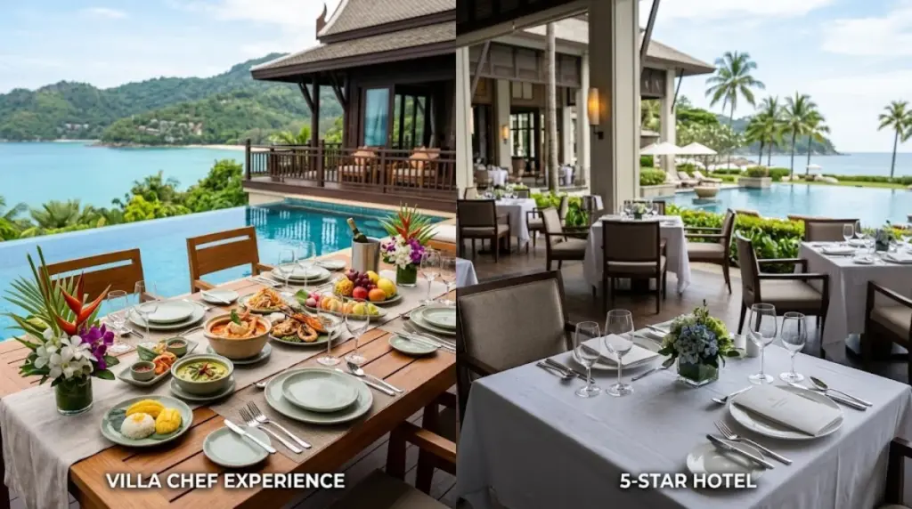 Phuket Private Villa With Chef Vs 5 Star Hotel: Which Is Better?